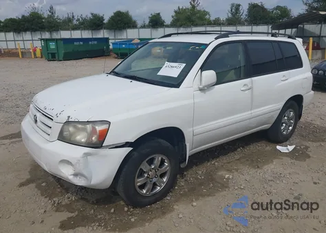 2004 Toyota Highlander V6 from USA, damaged, VIN JTEDP21A440023542